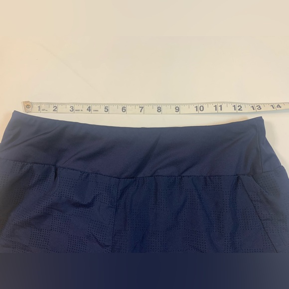 Nike drifit navy athletic shorts, women’s size small, built in underwear (i) - Picture 3 of 7